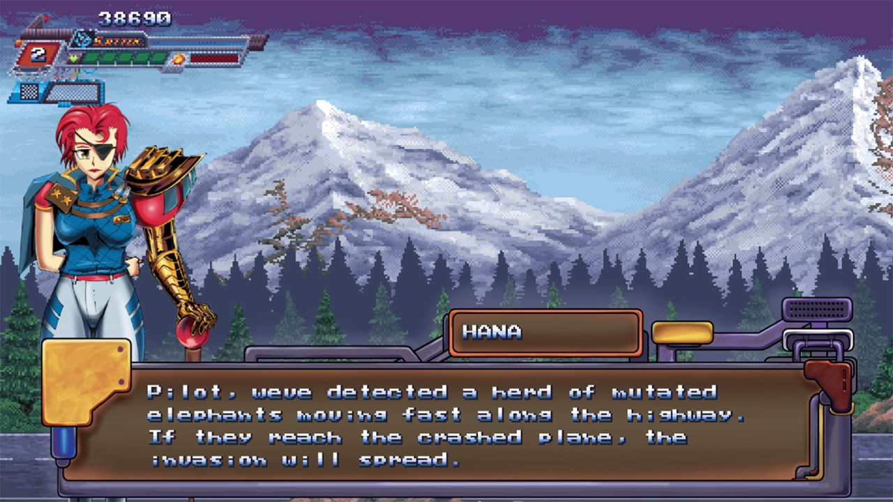 Space Dragons arcade chaos screenshot